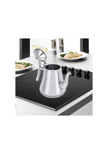 Çaydanlık, Uzun Saplı Paslanmaz Çelik Su Isıtıcısı, Demlikli Blooming Ve Yapraklı El Yapımı Su Isıtıcısı, Ev Kullanımı, Otel, Restoran 1,2 L