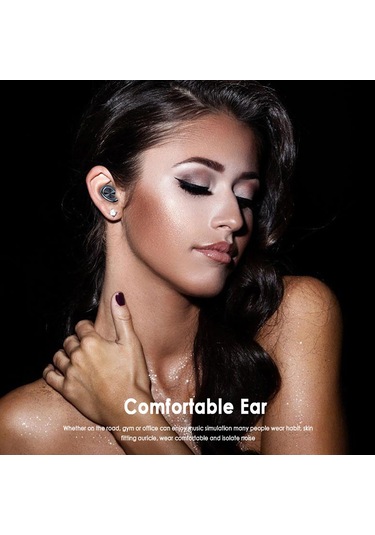 Skycity B5 Mini Tws Bluetooth Kulaklıklar - Siyah, Bt 5.0, Dokunmatik Kontrol, Ipx5 Su Geçirmez, 9d Stereo, İki Yönlü Arama, Şarj Kutusu İle