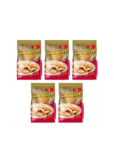 Ülker Hanımeller Frambuaz Soslu Kurabiye 5 x 150 G