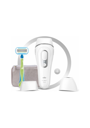 Braun Silk Expert Pro 3 PL3133 2 Başlıklı Yeni Nesil IPL + Seyahat Çantası