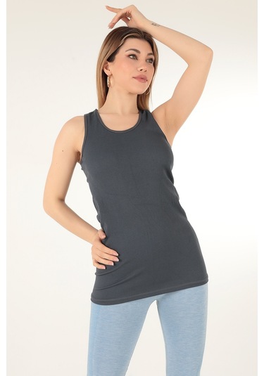 Gigotto Kadın Seamless Fitilli Atlet 001