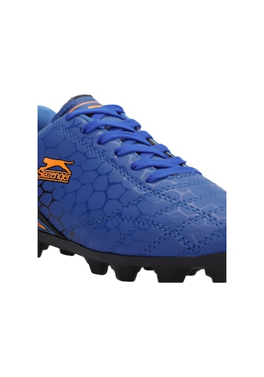 Slazenger DANGER I KRP Çocuk Halı Saha Saks Mavi Futbol Ayakkabısı