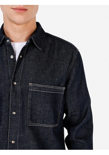 Colin's Colins Mavi Erkek Gömlek U.kol Cl1071150 Q1.v1 Dn43661 Denim