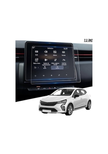 Renault Clio Evolution 2025 Navigasyon Ve Multimedya Uyumlu Nano Ekran Koruyucu
