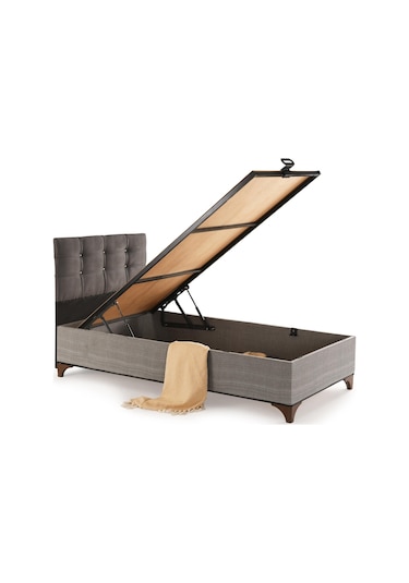 Azrayatakmobilya Tek Kişilik Plus Baza + Başlik 100 x 200