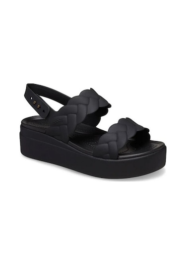 Crocs 209977-060 Brooklyn Woven Upper Lw Kadın Sandalet Renkli