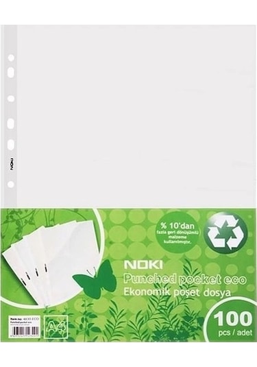 Noki Poşet Dosya Eco 300'lü Paket