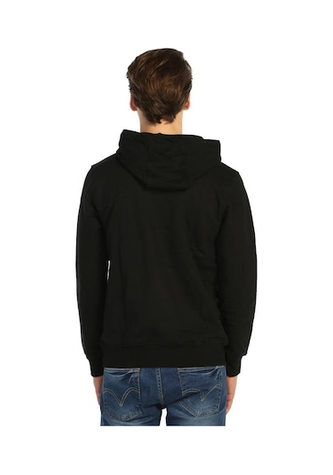 Bant Giyim - Metallica Gitar Siyah Kapüşonlu Sweatshirt