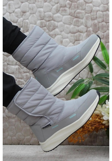 Us Polo Assn. Vocal Uspa Wr Gri Kadın Anorak Bot Ayakkabı Gri