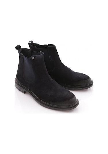 Dgn 9205 Erkek Klasik Bot Lacivert Süet