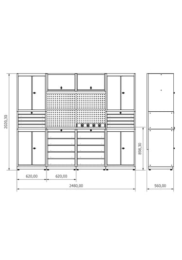 MT-1018 Modüler Çalışma Tezgahı -