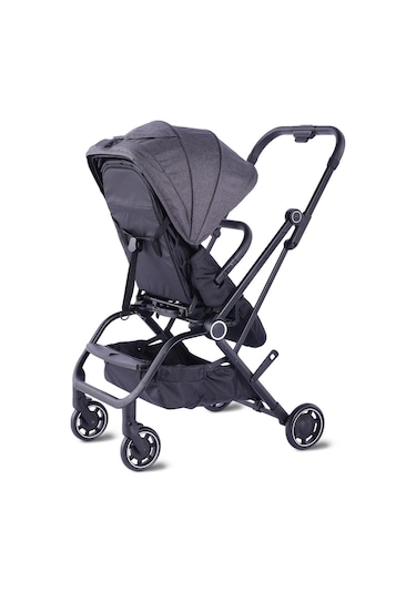 Baby Storch - F8 Model 360 Derece Dönebilen Bebek Arabası - Gri