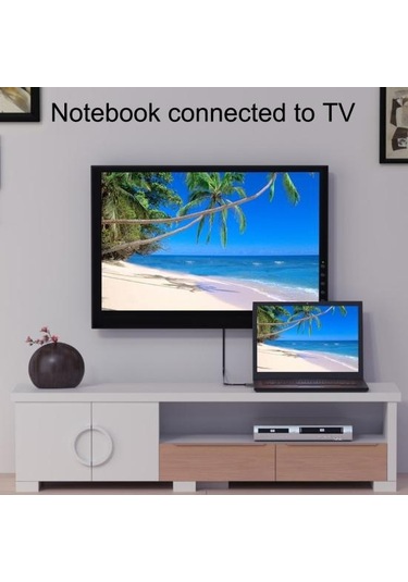 Kullanışlı Vga Uzatma Kablosu Pratik Kompakt Yüksek Hızlı İletim 300cm Straight