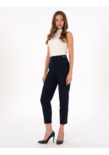 Pierre Cardin Kadın Lacivert Pantolon 50302509-vr033 Lacivert