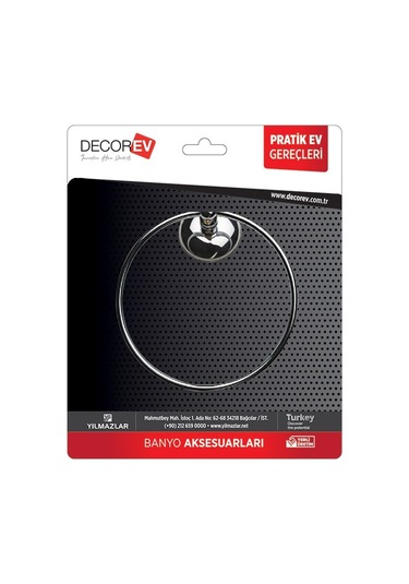 Decorev Uh-103 Oval Havluluk Gri