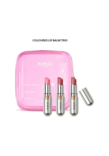 Kiko Makyaj Setleri - Coloured Lip Balm Trio
