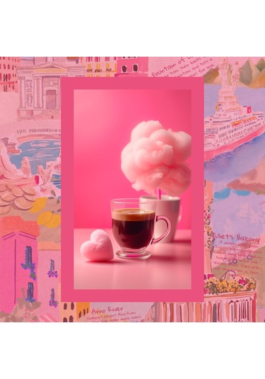 Mim And More Valentine Coffee Blend Pamuk Şeker Aromalı Filtre Kahve 2025'li