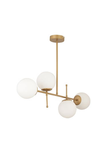 Apliqa Günay 4 Başlıklı Modern Mutfak Salon Yatak Odası Avize