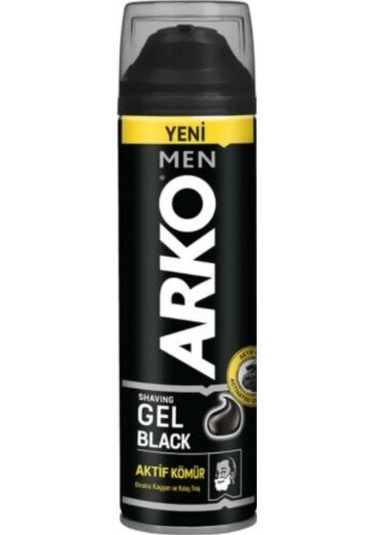 Arko Men Black Aktif Kömürlü Tıraş Jeli 2 x 200 ML