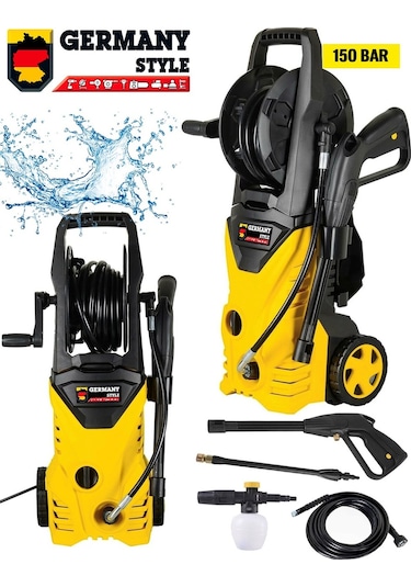 Germany Style GRM150 Max 150 Bar Bakır Sargılı Yüksek Basınçlı Makine