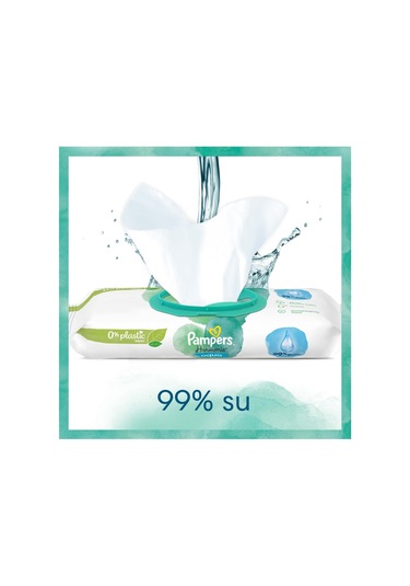 Prima Pampers Harmonie Islak Havlu Mendil Aqua Pure 48 Yaprak 2'li