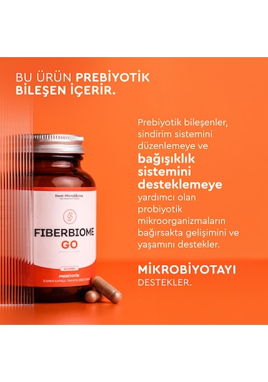 Next-Microbiome Fiberbiome-Go 60 Kapsül