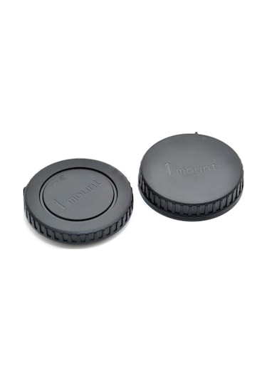 Nikon 1 Mount Body Kapağı ve Lens Arka Kapağı