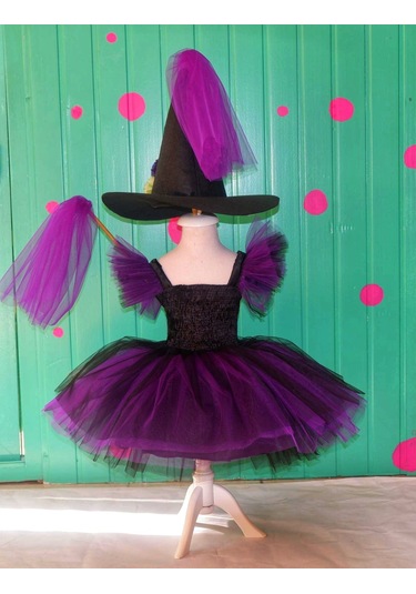 Pano Kids Halloween Kostümü Fuşya