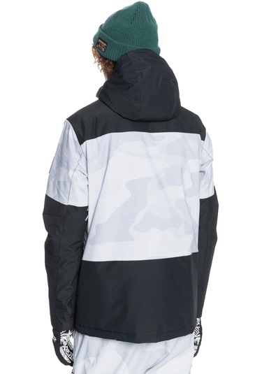 Quiksilver - Mıssıon Prınted Block Jk Renkli Beyaz
