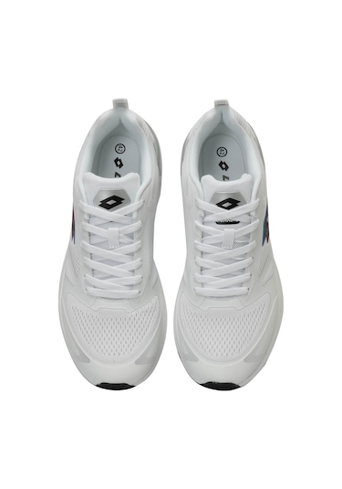 Lotto Ashmore 4fx Beyaz Erkek Koşu Ayakkabısı 000000000101502587 Beyaz - Siyah