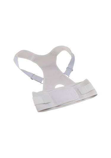 Suntek Yetişkin Sırt Duruş Düzeltici Kemer Lomber M-beyaz