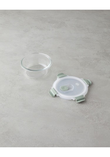 English Home Mila Borosilikat Saklama Kabı 400 Ml Yeşil