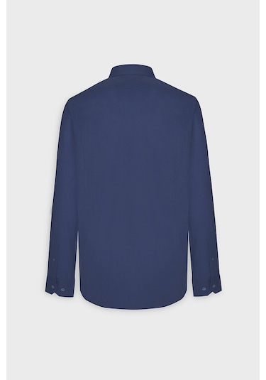 AC&Co / Altınyıldız Classics Erkek LACI Tailored Slim Fit Dar Kesim Düğmeli Yaka %100 Pamuk Gömlek Lacivert AC&Co / Altınyıldız Classics Erkek LACI Tailored Slim Fit Dar Kesim Düğmeli Yaka %100 Pamuk Gömlek Lacivert
