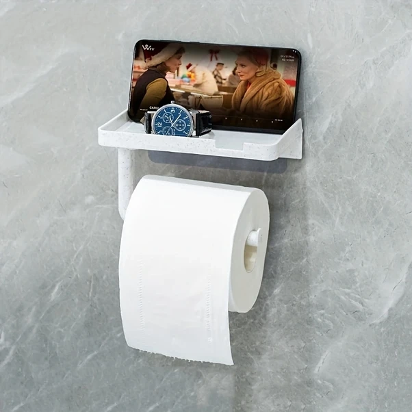 Willowhaven Turuncu Gövdeli Yapışkanlı Kağıt Havlu Askısı Ve Telefon Tepsi Turuncu Sap Rengi