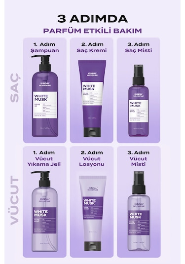 Kundal Rich Perfume Hair Mist White Musk 100 ML