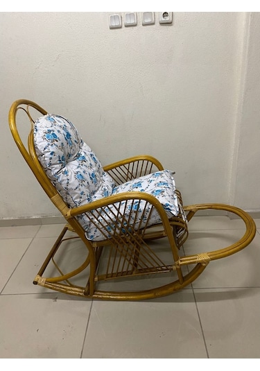 Klasbambumobilya Bambu Sallanan Sandalye Tv Koltuğu Büyük