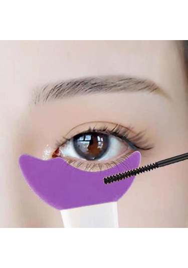 Suntek Çok İşlevli Eyeliner Şablonlar Silikon 6.9cmx5cm-mor