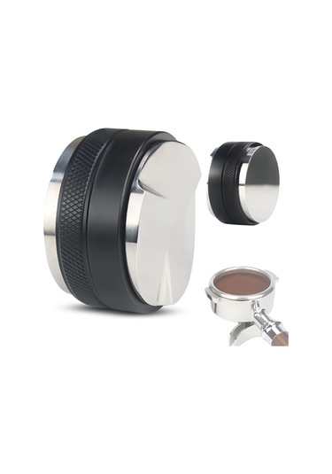51mm 2'si 1 Arada Kahve Dağıtıcı Ve Sabotaj Paslanmaz Siyah Diğer
