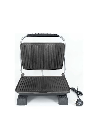 Dökümix Demir Döküm Gri 1800 Watt 4-6 Dilim Ev-sanayi-büfe Tipi Tost Makinası Ve Izgara