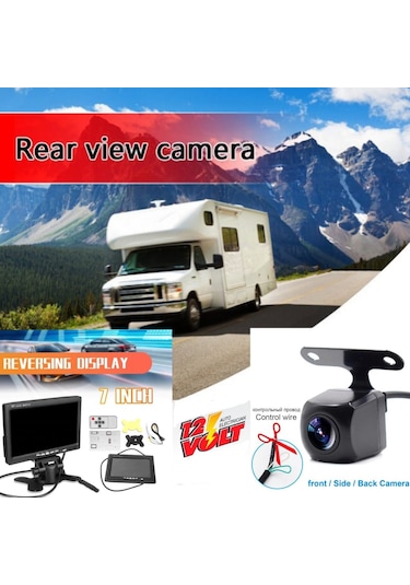 7 İNÇ MONİTÖR + 170 ' GENİŞ AÇI KAMERA SETİ