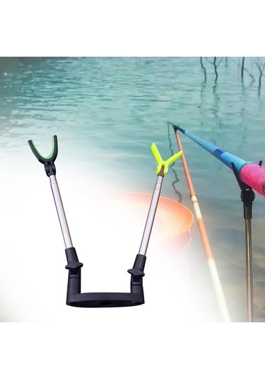 Pazly Olta Kamışı Tutucu Taşınabilir Tekne Stil-b - Pratik Ve Sağlam