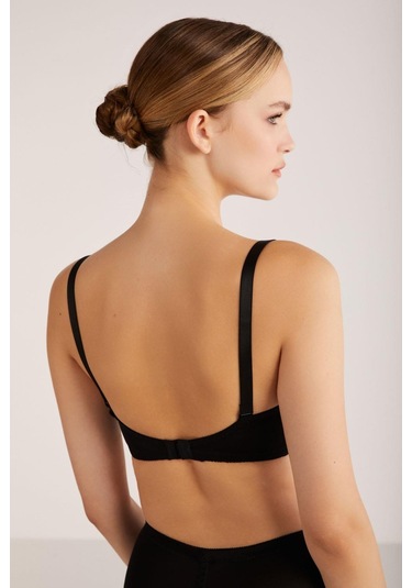 Kom Lidya Telli İnce Süngerli Sütyen 001