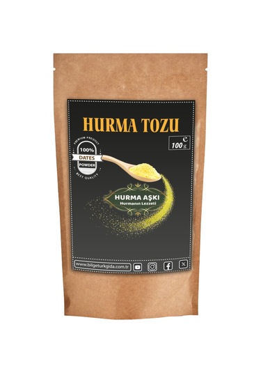 Hurma Aşkı Hurma Tozu 100 G