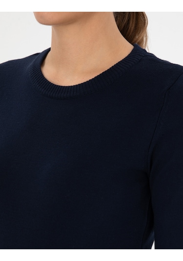 Pierre Cardin Kadın Lacivert Kazak /triko 50315758-vr033 Lacivert