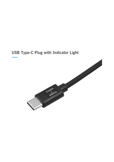 Symbee 9v Dc4.0x1.7mm Usb Type-c Pd3.0 Adaptör Kablosu, 1 Metre Uzunluk, Siyah Yaylı Akım Kablosu