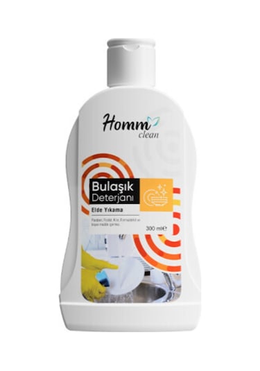 Homm Clean Bulaşık Deterjanı Elde Yıkama 300 ML