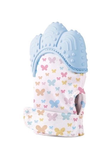 Babyjem Diş Kaşıyıcı Eldiven 526 Mavi