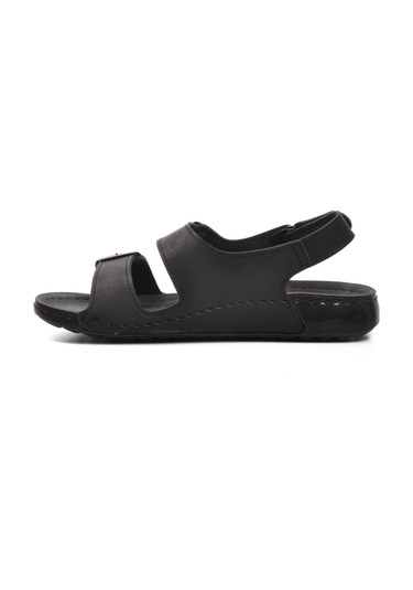 Ayakmod 80-954 Siyah Erkek Sandalet 001