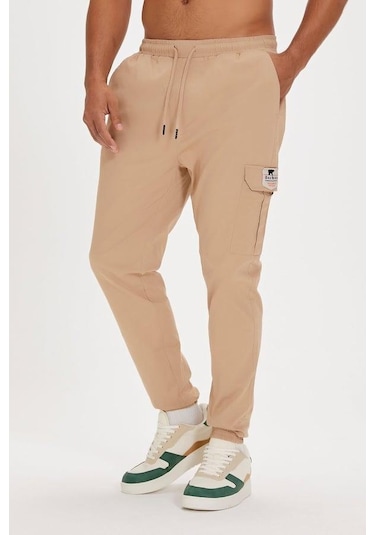 Bad Bear Kylian 24.01.16.002b Bej Erkek Kargo Pantolon Bej