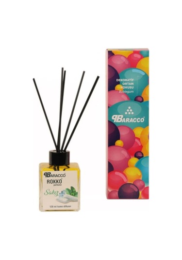 Reed Diffuser Sakız Esanslı Çubuklu Oda Kokusu, Uzun Süre Kalıcı